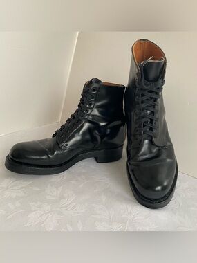 Vintage 1980s Metropolitan Toronto Police Duty Boots MTP Drill Parade Boots
